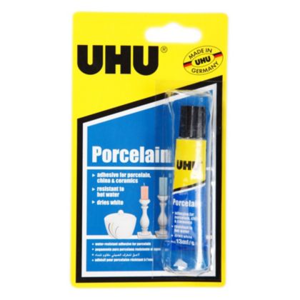 Pegamento p/ porcelana tubo 13ml Uhu