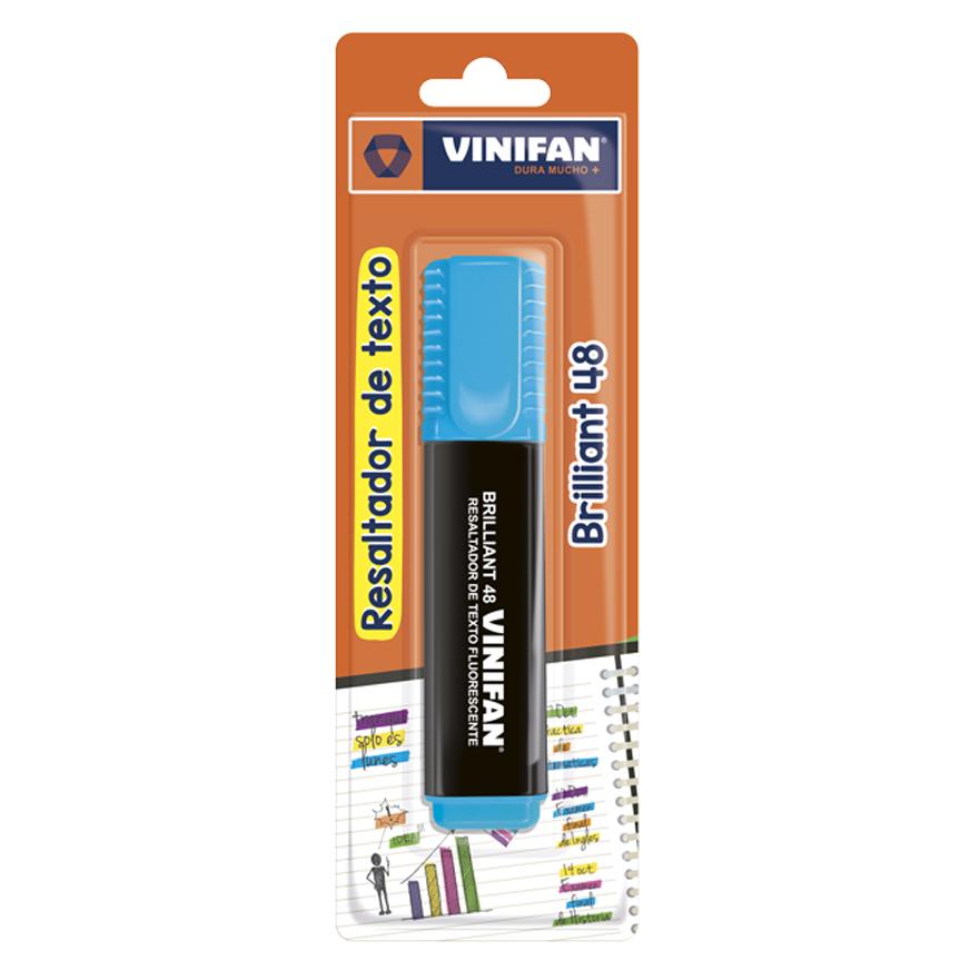 Resaltador brilliant 48 celeste vinifan