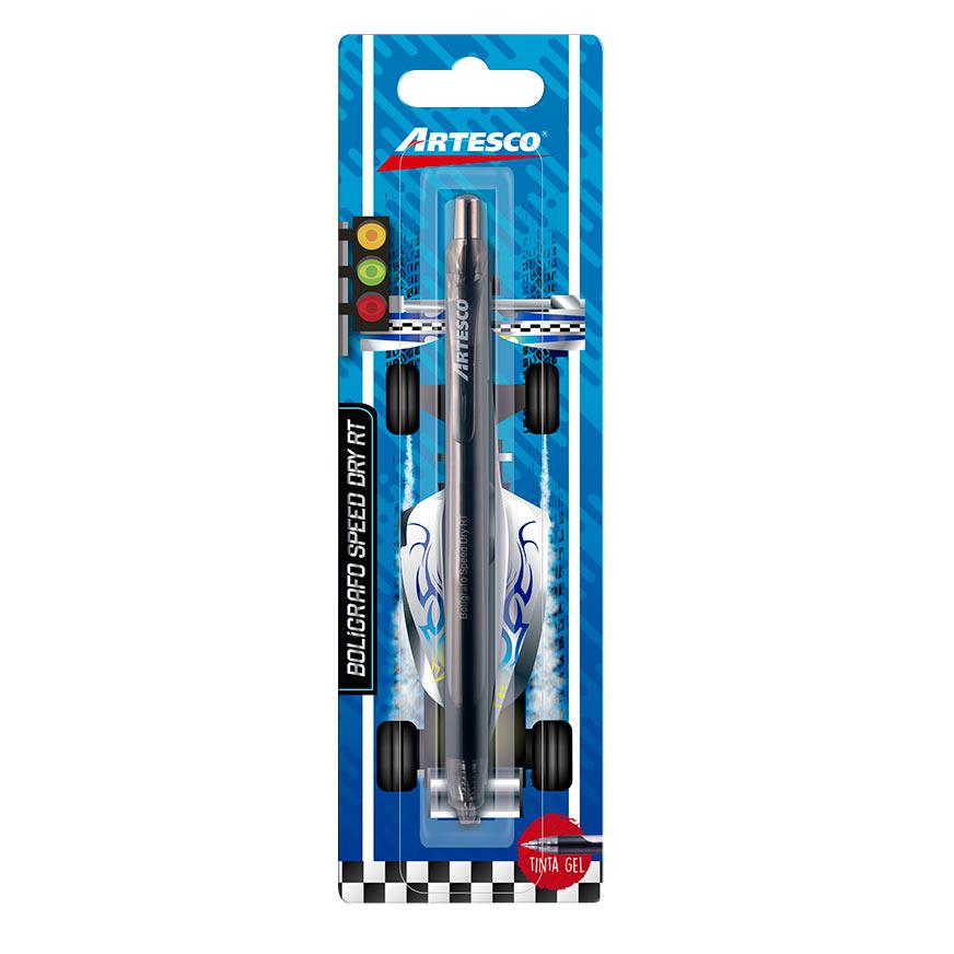 Lapicero speed dry gel negro artesco