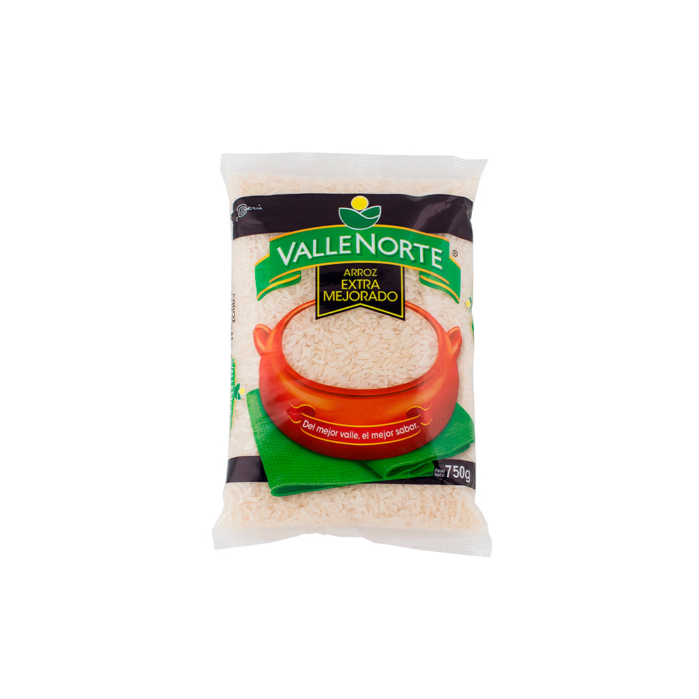 Arroz extra 750 gr vallenorte