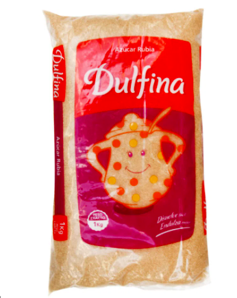 Azúcar rubia 1kg Dulfina