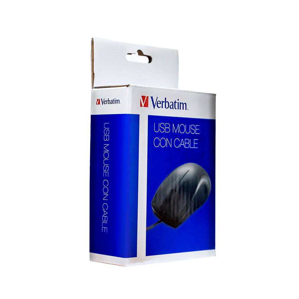 Mouse con conexón USB Verbatim