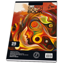 Block sketch book 25 hojas diseños surtidos Loro