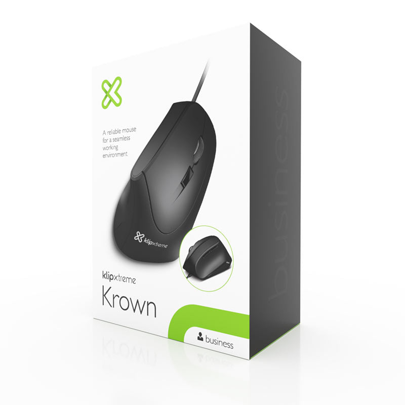 Mouse ergonómico krown KMO 506 Klip Xtreme