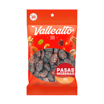 Pasas morenas 150gr Vallealto
