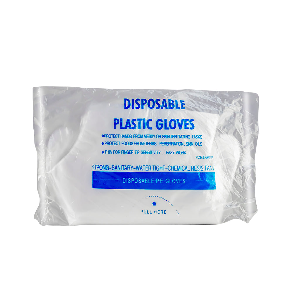 Guantes de polietileno x100 und talla L