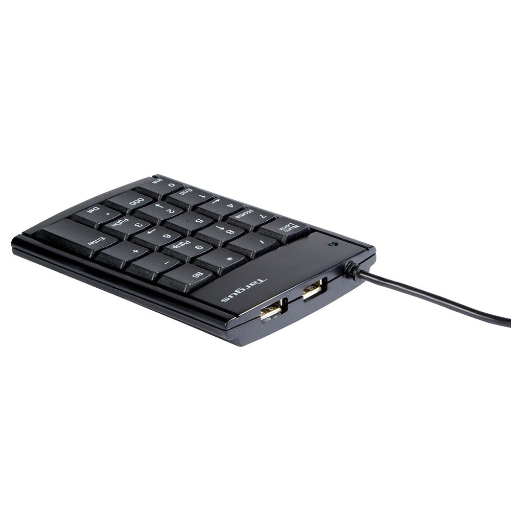 Teclado numérico con hub usb 2 puertos pauk10u