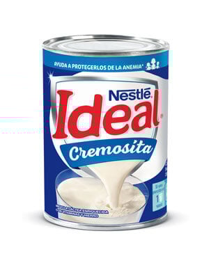 Mezcla lactea lata 390 gr ideal cremosita nestle