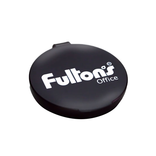 Tampón dactilar negro eco PVC Fultons