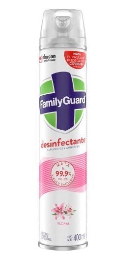 Desinfectante floral aerosol 400 ml Family Guard