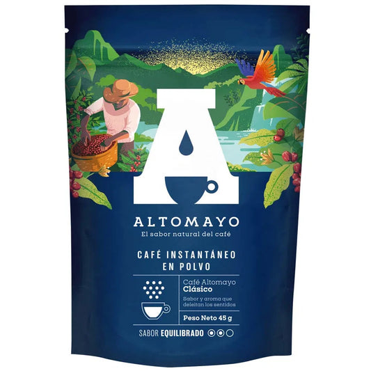 Café instantáneo clásico polvo x 45 gr Altomayo