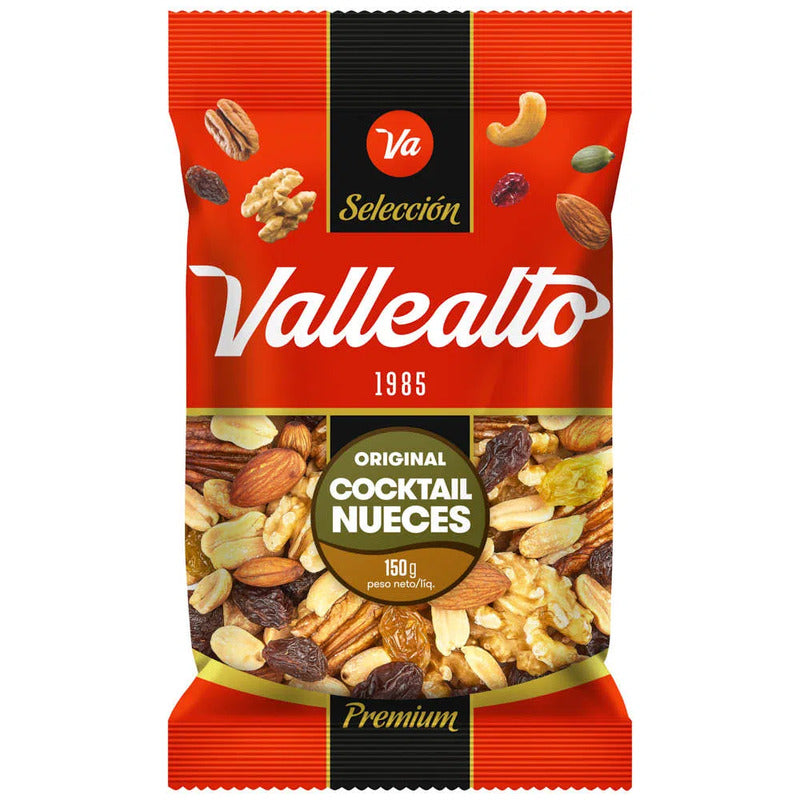 Cocktail de nueces 150 gr vallealto