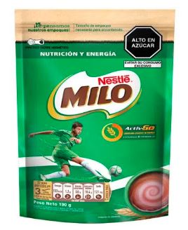 Fortificante granulado activ go doypack 190g Milo
