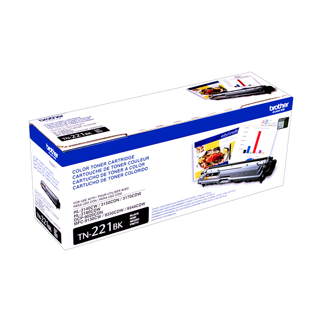 TONER TN 221BK HL 3150CDN/3170CDW NEG 2.5K BROTHER