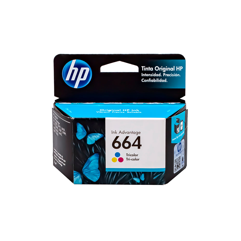 HP 644 TINTA TRI-COLOR 100 PG F6V28AL