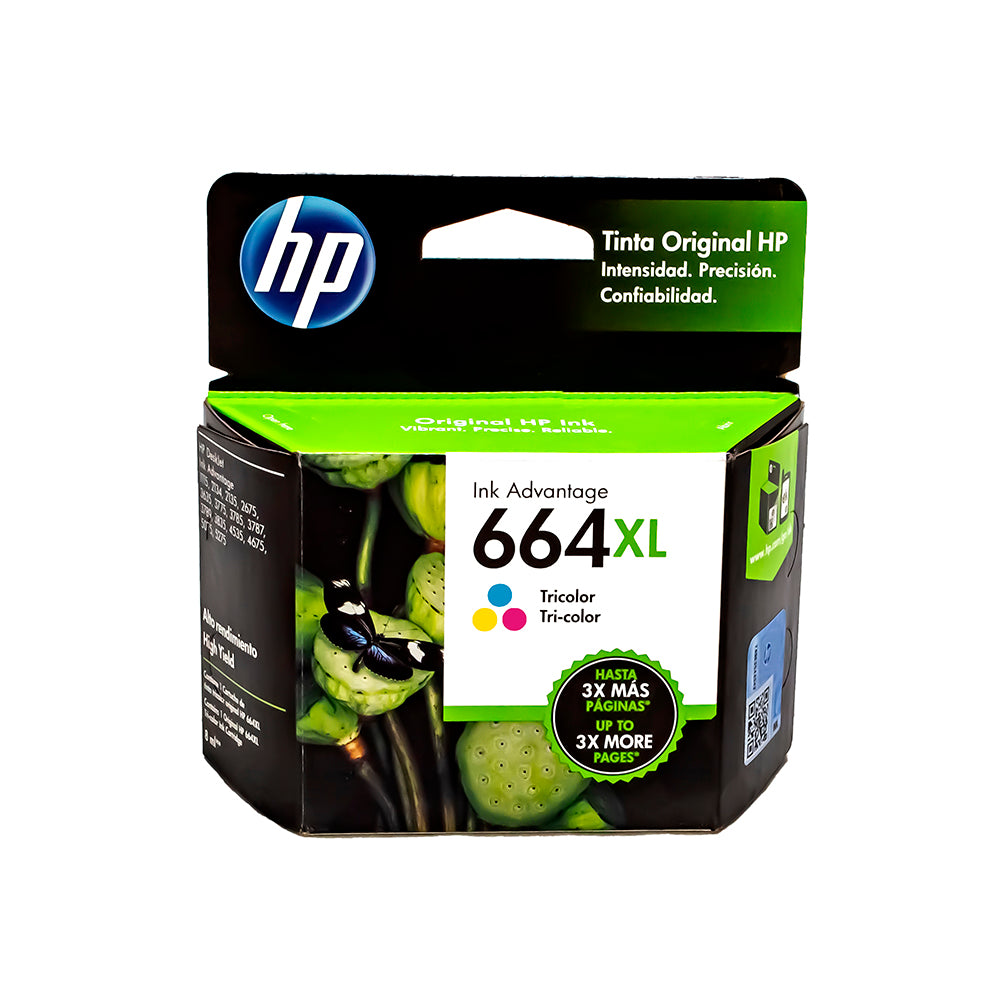 TINTA F6V30AL N 664XL IA 1115/2135/3635 COLOR HP