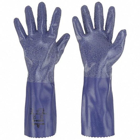 Guante nitrilo azul 14" NSK 24 t/8 x par Showa