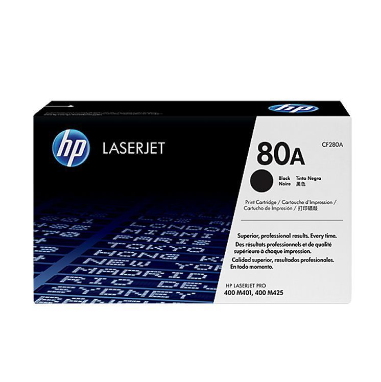 Toner 80A (CF280A) Negro HP