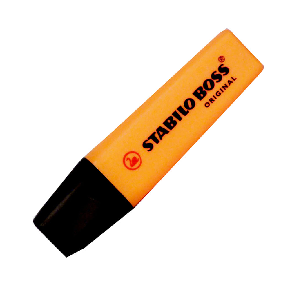 Resaltador naranja boss stabilo