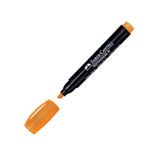 Resaltador naranja textmarket 49 faber castell