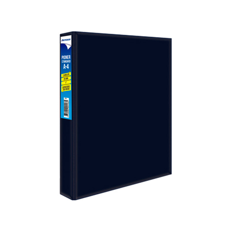 Pioner A4 universal 2 anillos 25mm azul Artesco