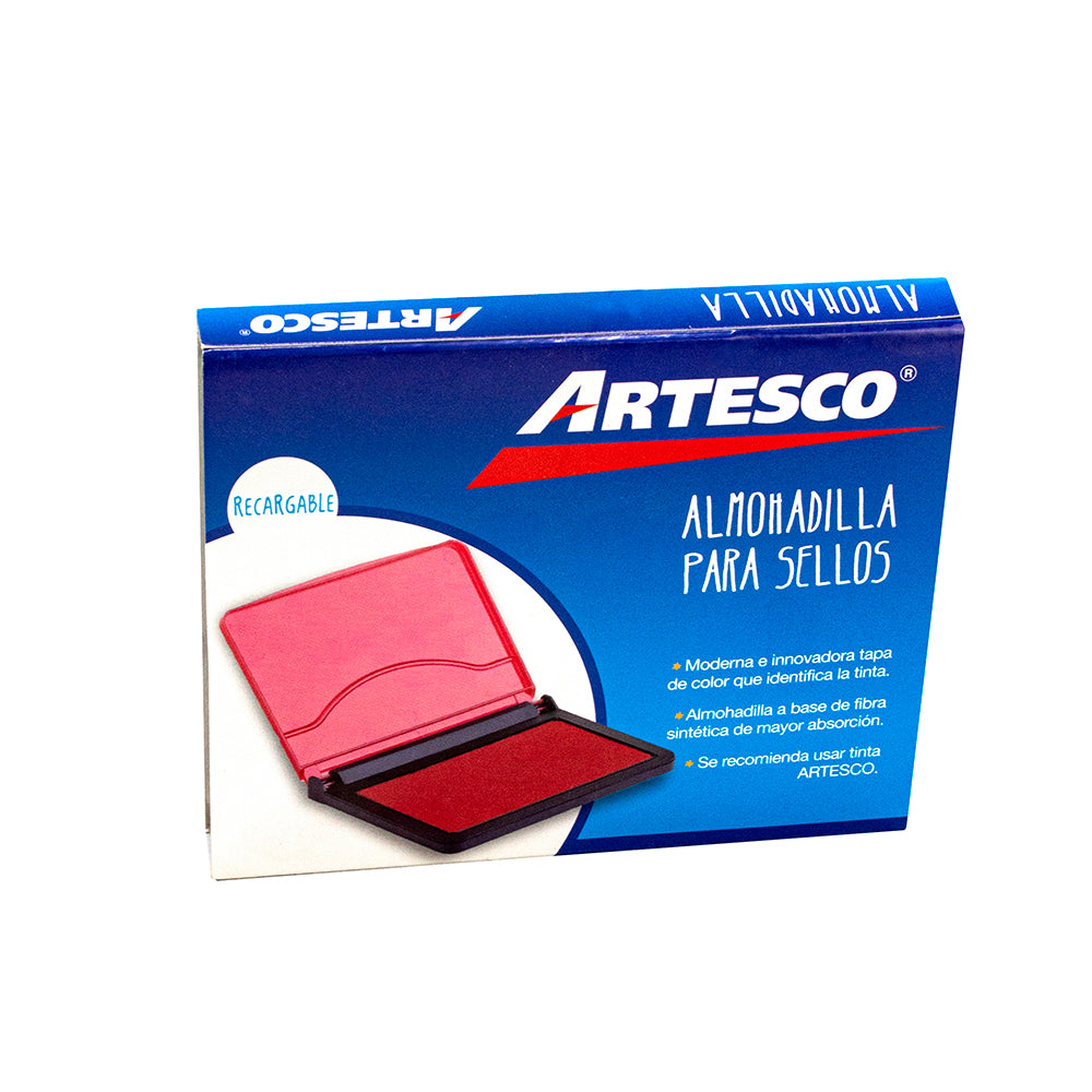 Tampón rojo artesco