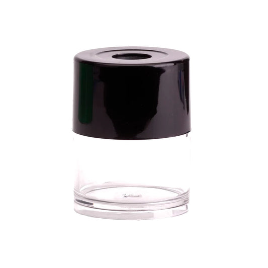 Porta clips redondo negro Arti