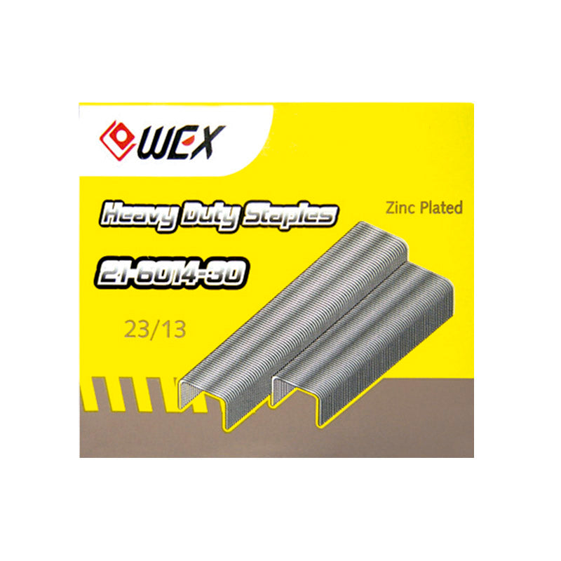 Grapas 23/13 caja x 1000 unidades (100 hojas) Wex