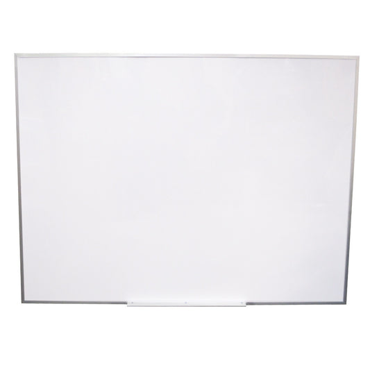 Pizarra blanca 120cm x 150cm marco aluminio