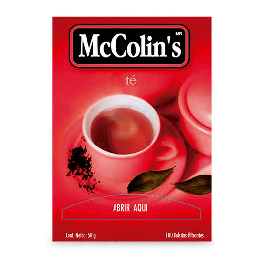 Té puro caja x 100 un McColins