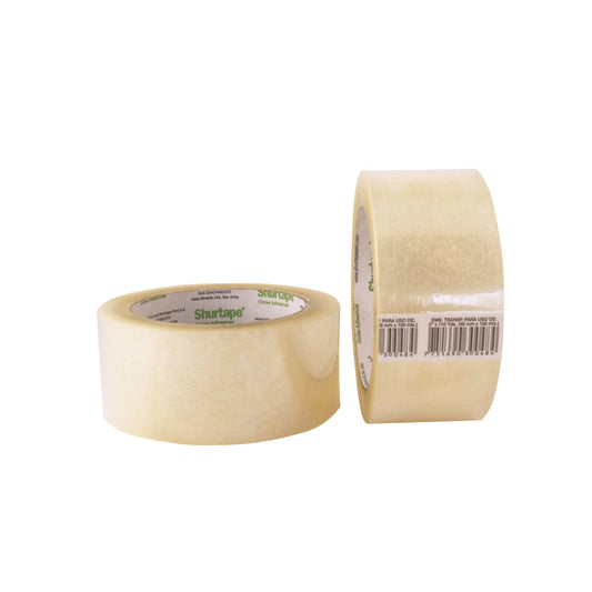 Cinta de embalaje transparente 2 x 110 yardas (a900 v) Shurtape