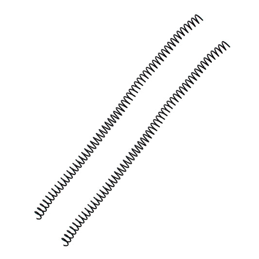 Espiral plástico 20mm (120h) x 50 und negro