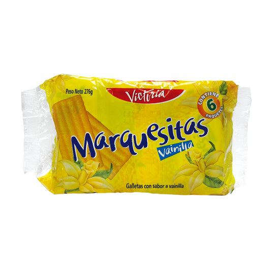 Galleta Marquesita vainilla 42 gr x 6 un Victoria