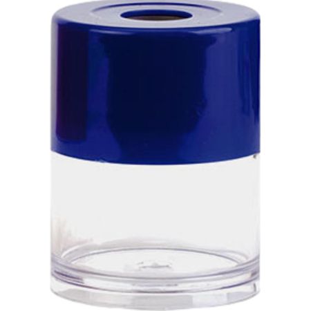 Porta clips cilíndrico azul artesco