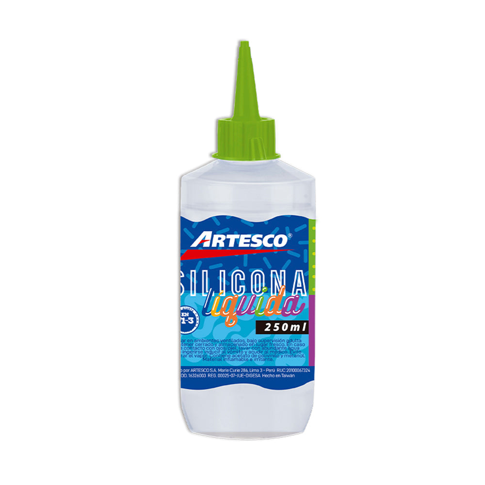Silicona líquida x 250 ml Artesco - Ofimarket