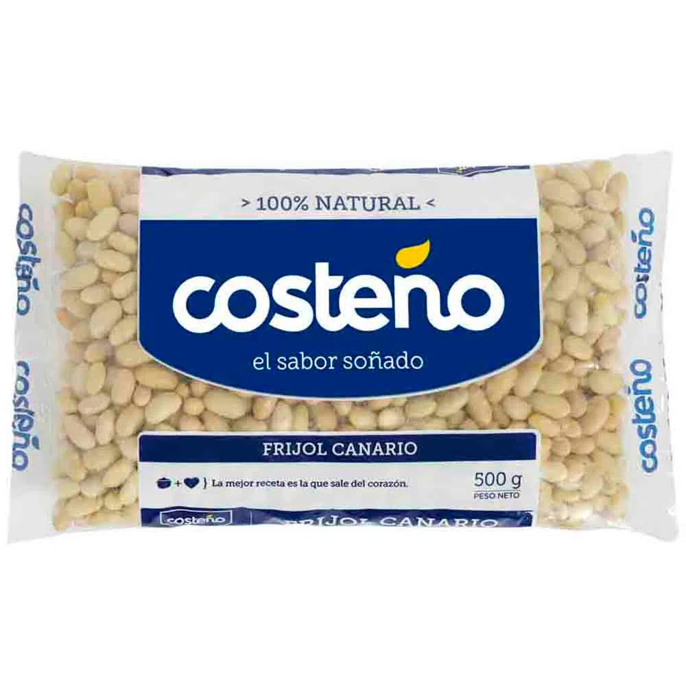 Frejol canario 500 gr costeño