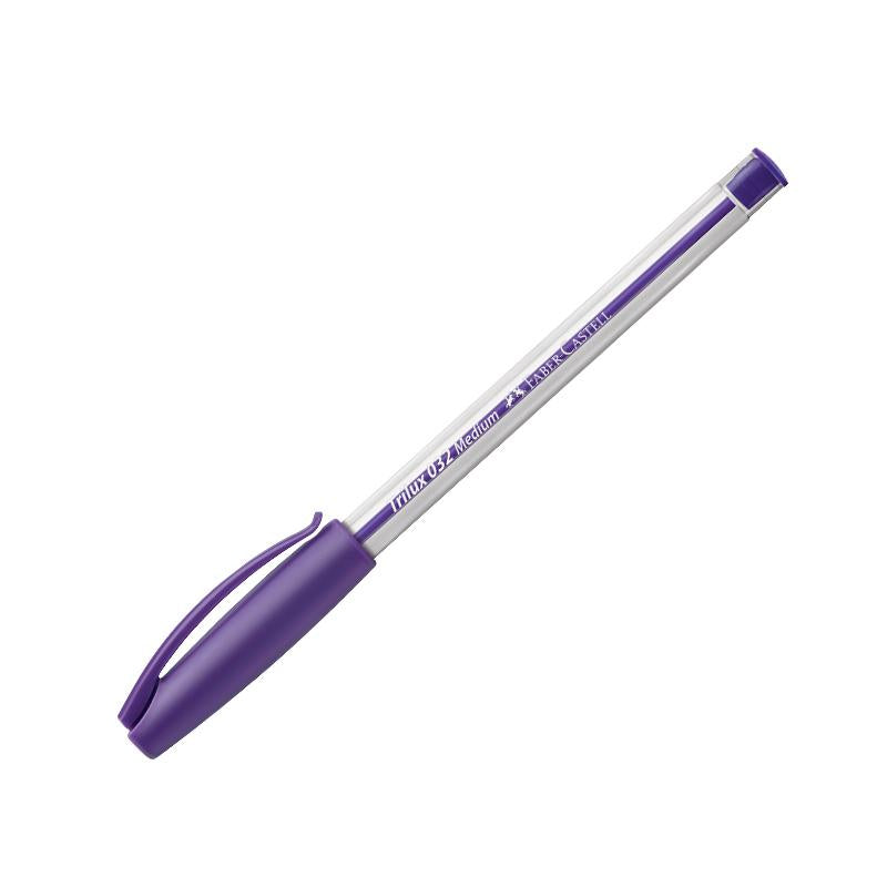 Lapicero violeta 032-M trilux 1.0 mm Faber Castell