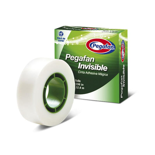Cinta adhesiva invisible 3/4 x 36 yardas Pegafan