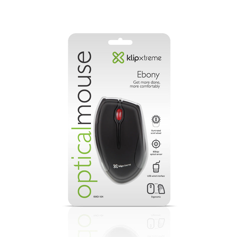 Mouse ergonómico USB KMO 104  Klip Xtreme