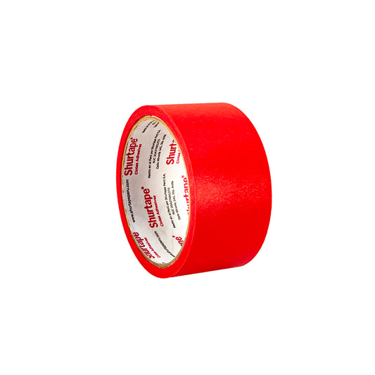 Cinta masking tape rojo 2" x 15 yd Shurtape