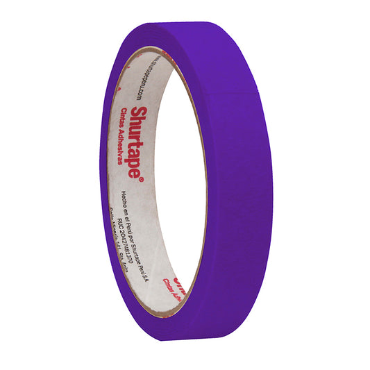 Cinta masking tape lila 3/4" x 15 yd Shurtape