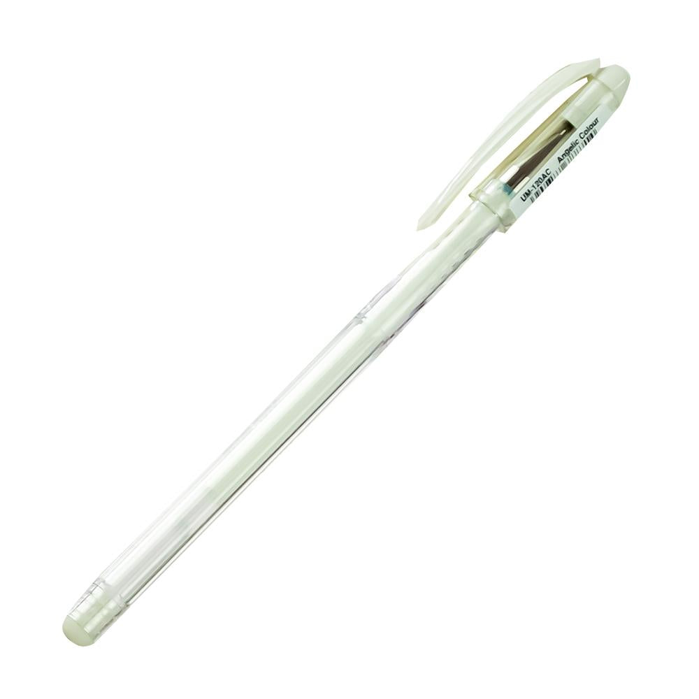 Lapicero tinta gel blanco um 120ac signo creamy 0.7 mm Uniball