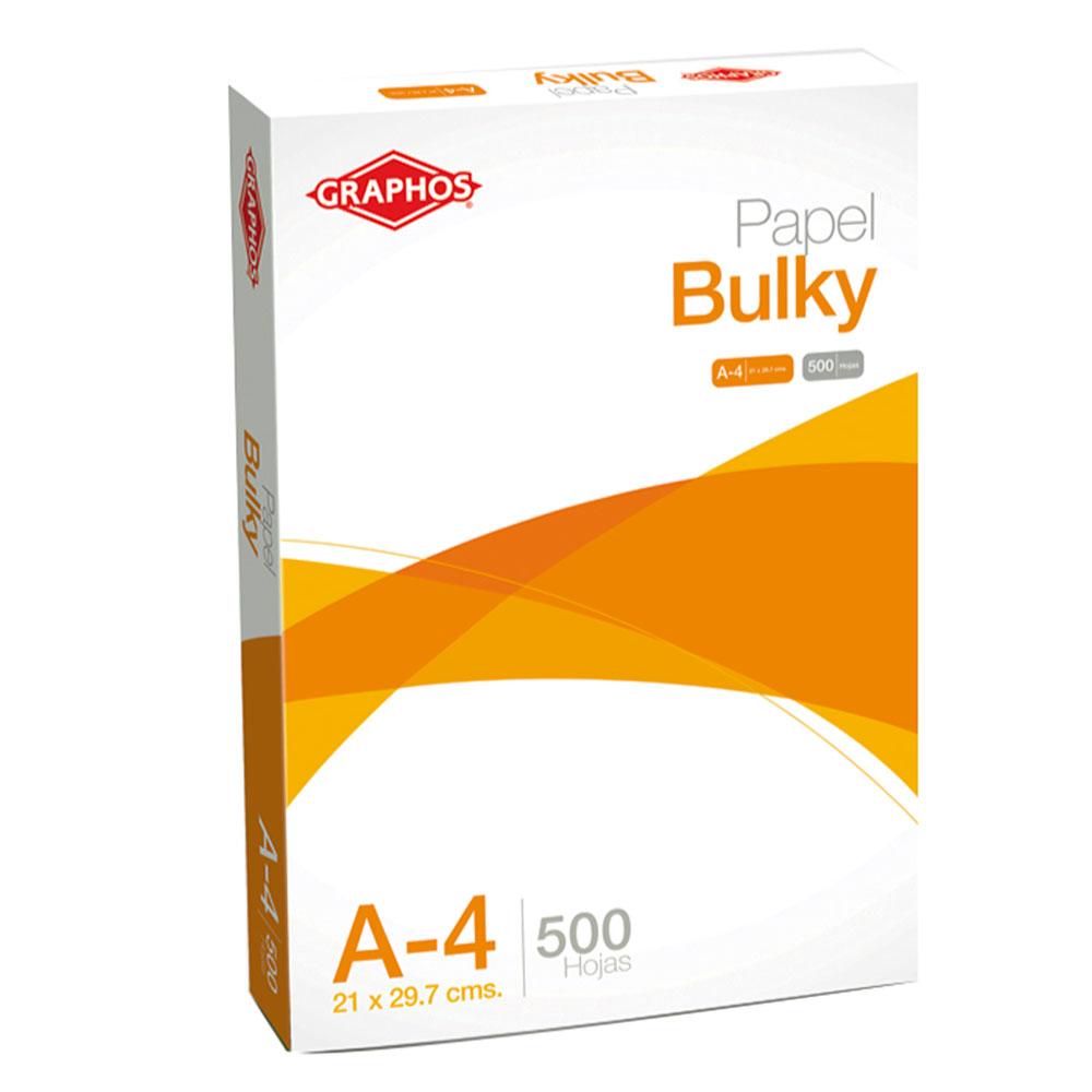 Papel bulky A4 1/2 millar graphos