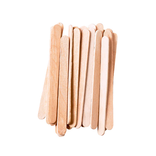 Palito de helado color natural x 40 unidades