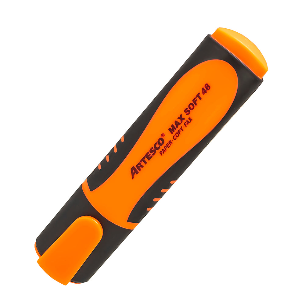 Resaltador naranja maxsoft 48 artesco