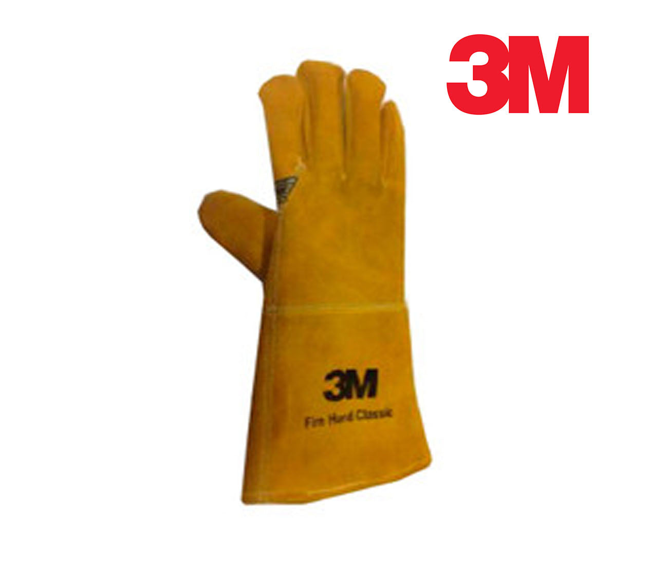 Guante de cuero para soldador gris 14" 3M