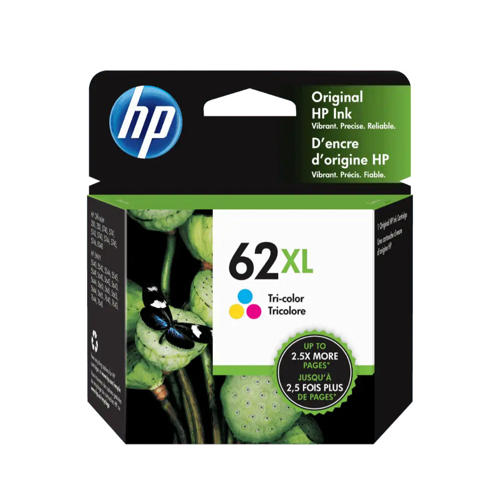 Tinta 62XL Tricolor C2P07AL HP
