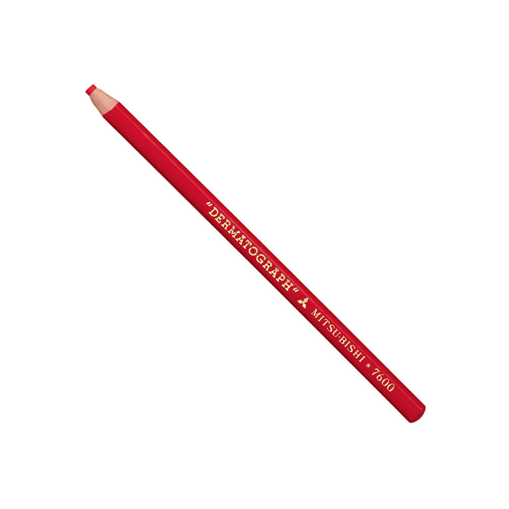 Lápiz dermatograph multiuso rojo Uni ball