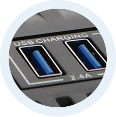 Estabilizador 8 tomas con usb 1200va/600w 220v forza
