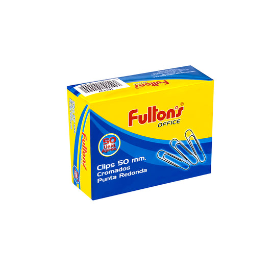 Clips jumbo caja x 50 unidades Fultons